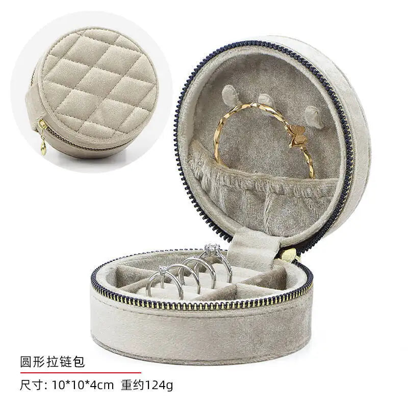 Exquisite Jewelry Organizer with Flip Cover