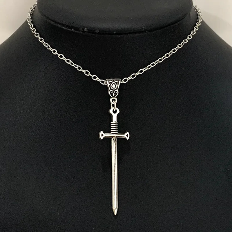 Sword & Dagger Pendant Necklace