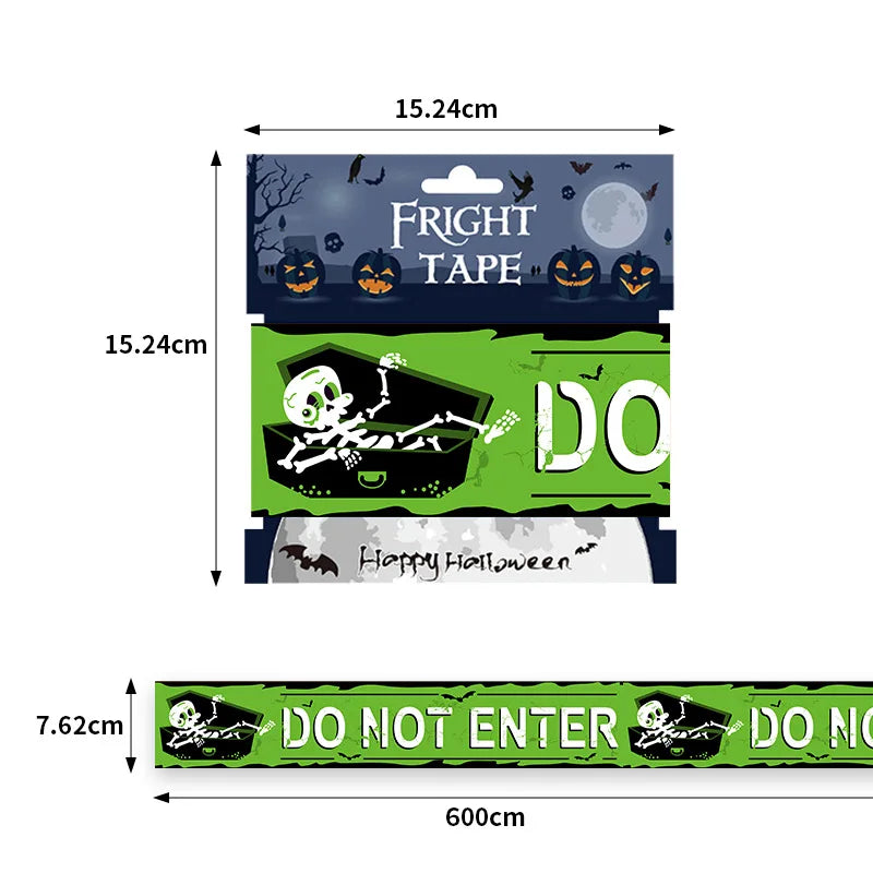 Halloween Caution Tape