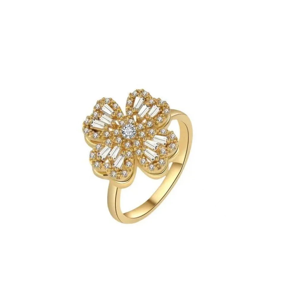 Elegant Zircon Open Ring