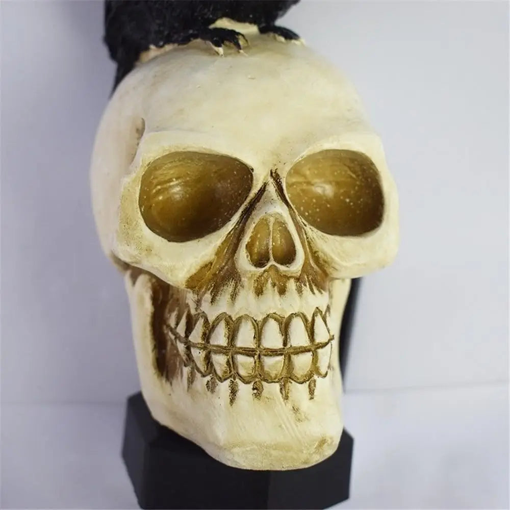 Halloween Solar Skull & Crow Light