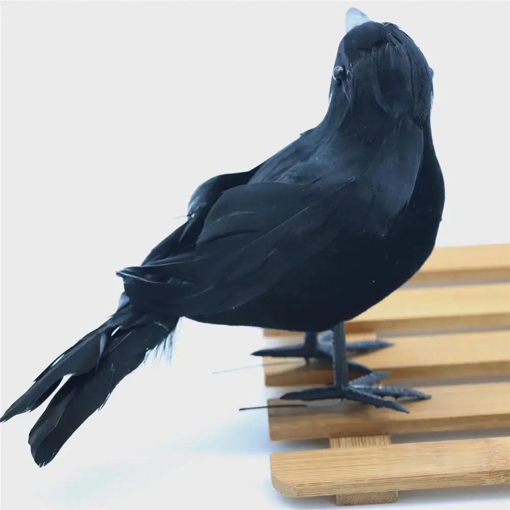 Halloween Black Crow Decorations