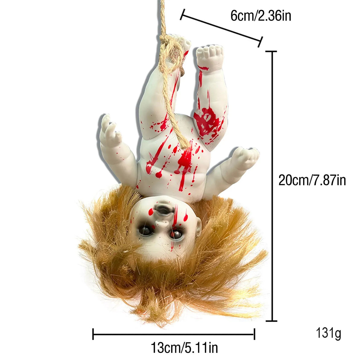 Halloween Creepy Hanging Doll