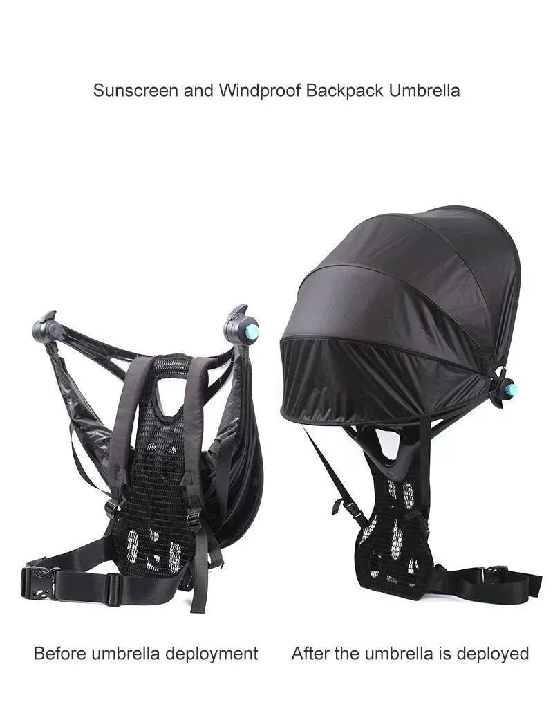 Hands-Free Backpack Umbrella