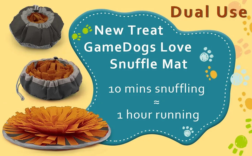 Pet Snuffle Mat – Interactive Feed Game