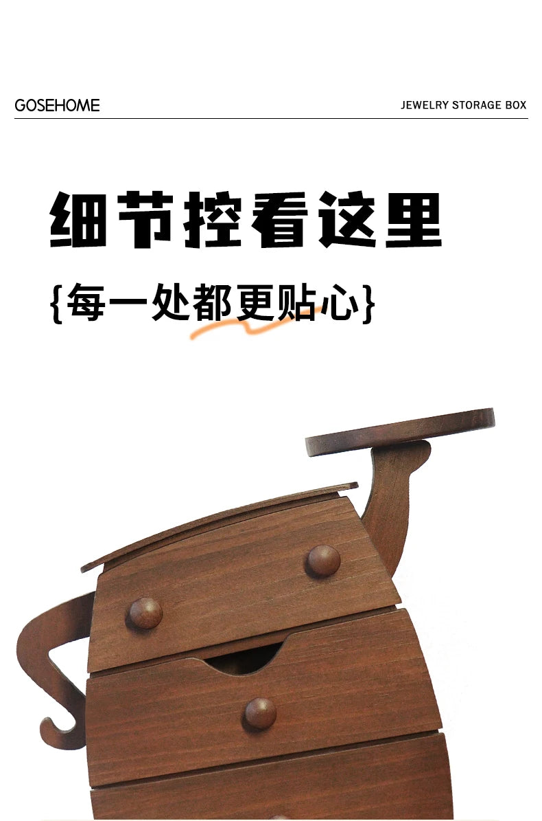 Luxury Wooden Jewelry Storage Box