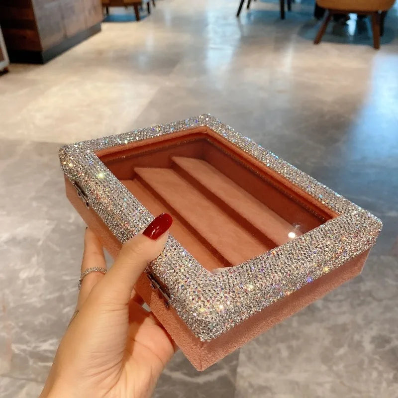 Earring & Ring Jewelry Organizer Box