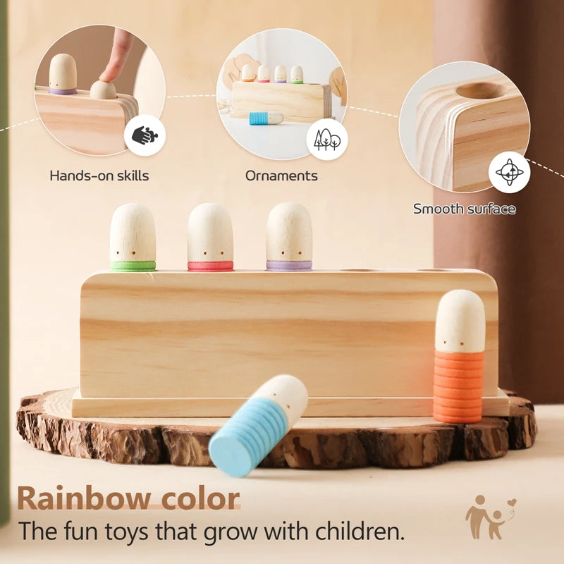 Wooden Baby Coordination Learning Toy