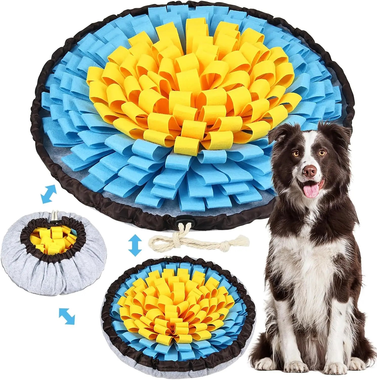 Pet Snuffle Mat – Interactive Feed Game