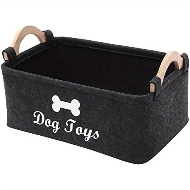Dog Toy Storage Basket