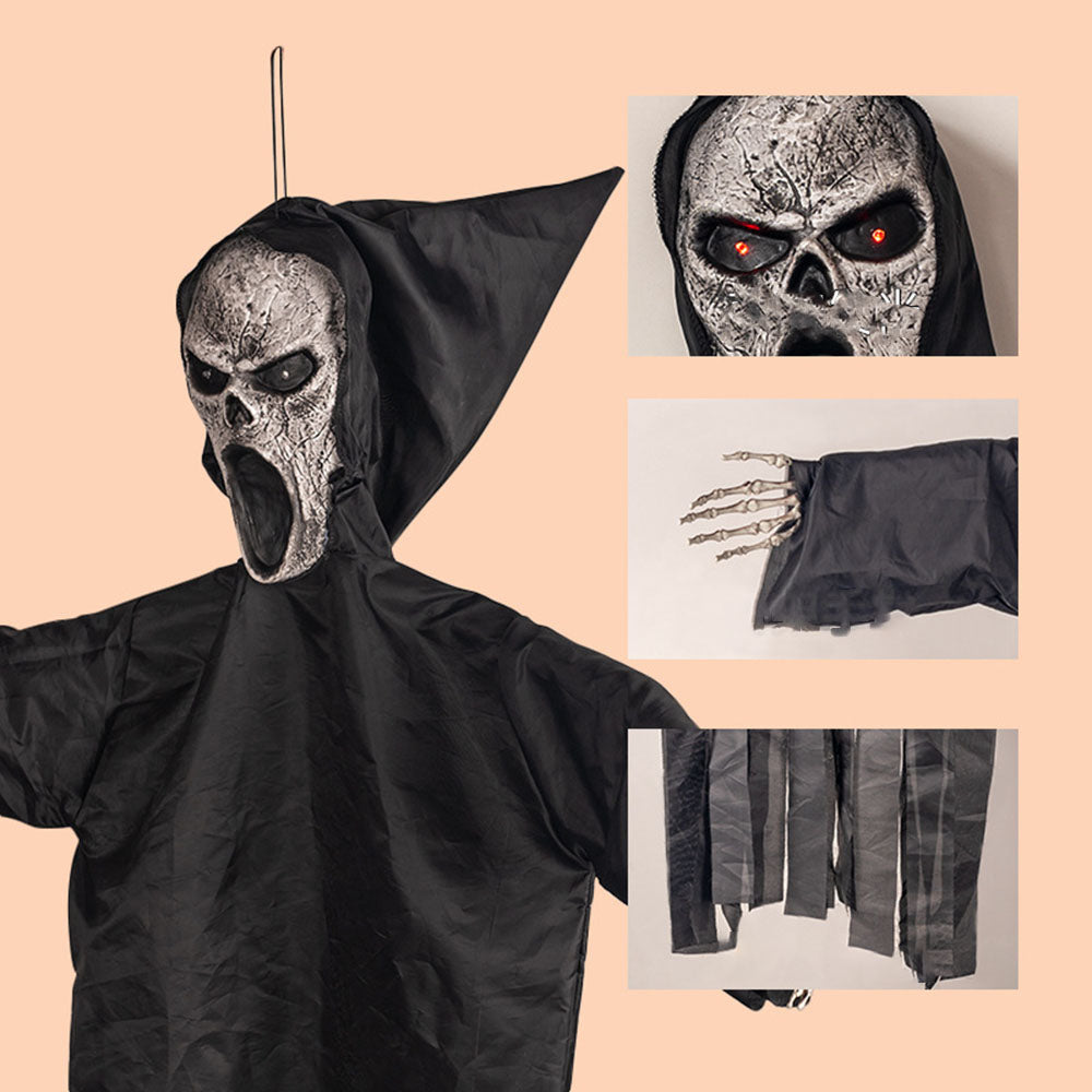 Halloween Screaming Hanging Reaper