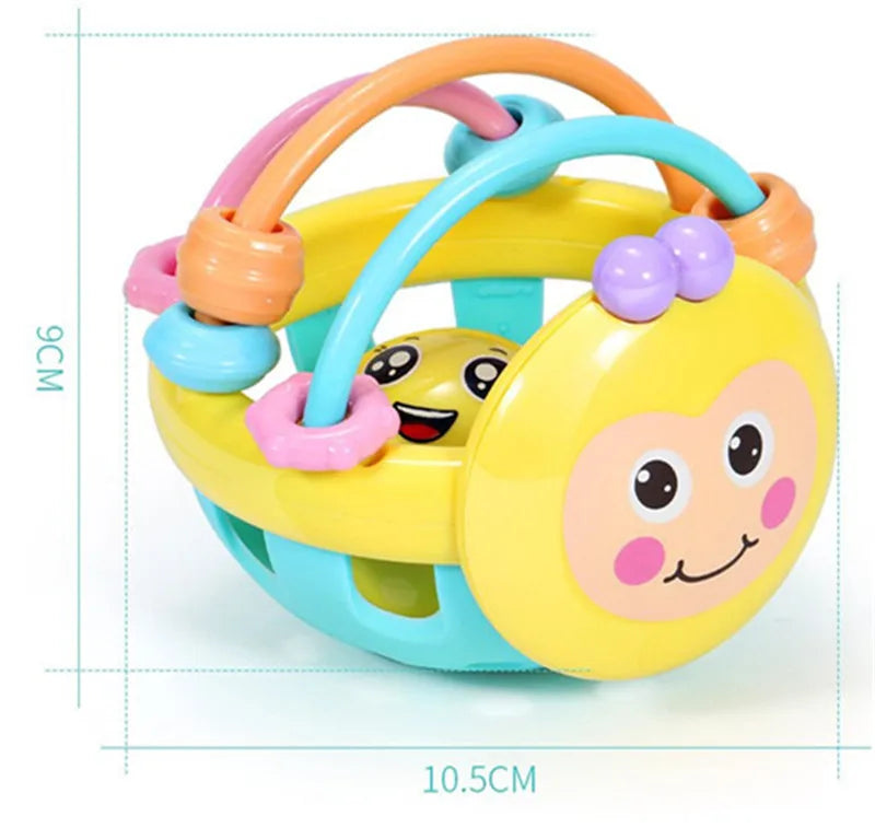 Soft Infant Teether & Rattle Toy