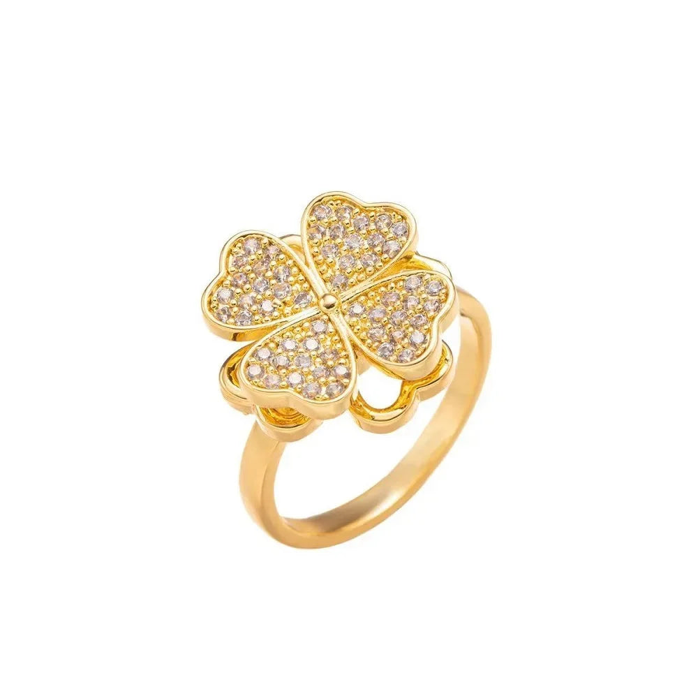 Elegant Zircon Open Ring