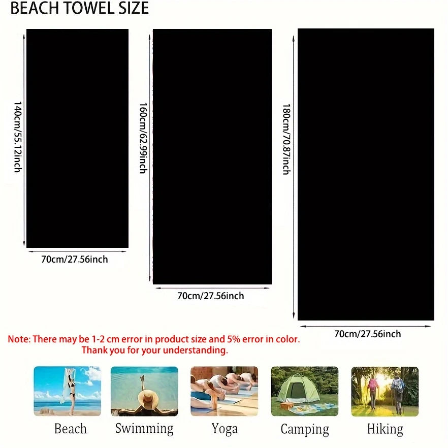 Summer Palm Tree Beach Towel