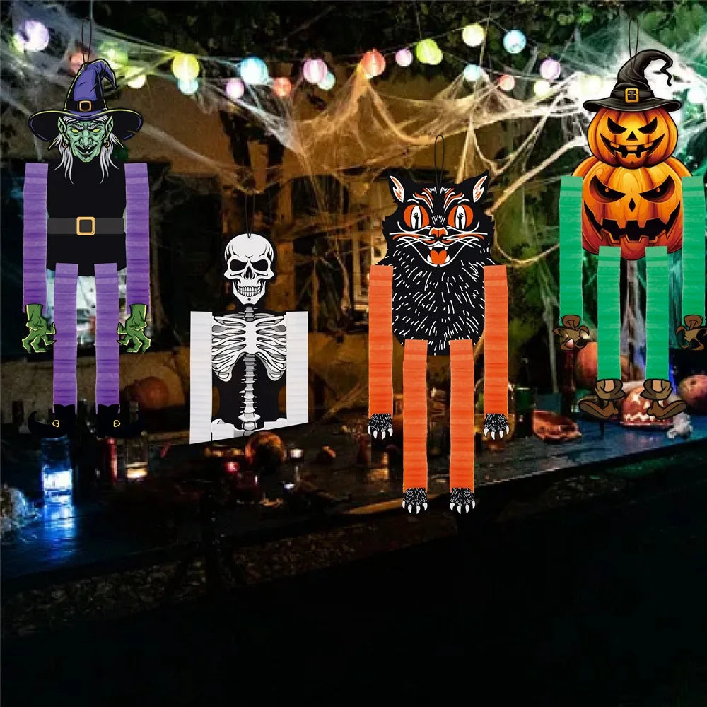 Halloween Paper Character Hanging Decorations