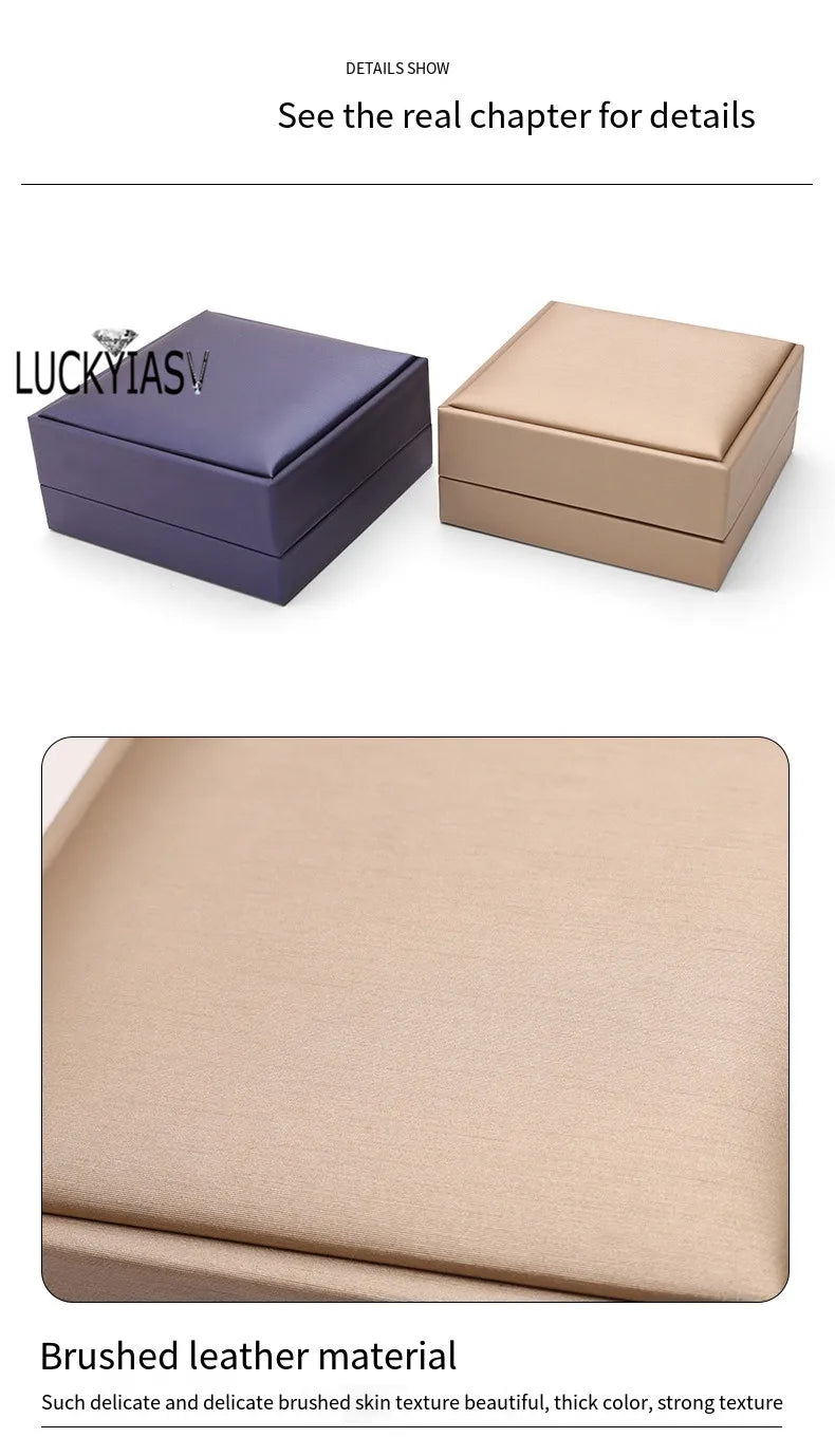 Premium Leather Jewelry Storage Box