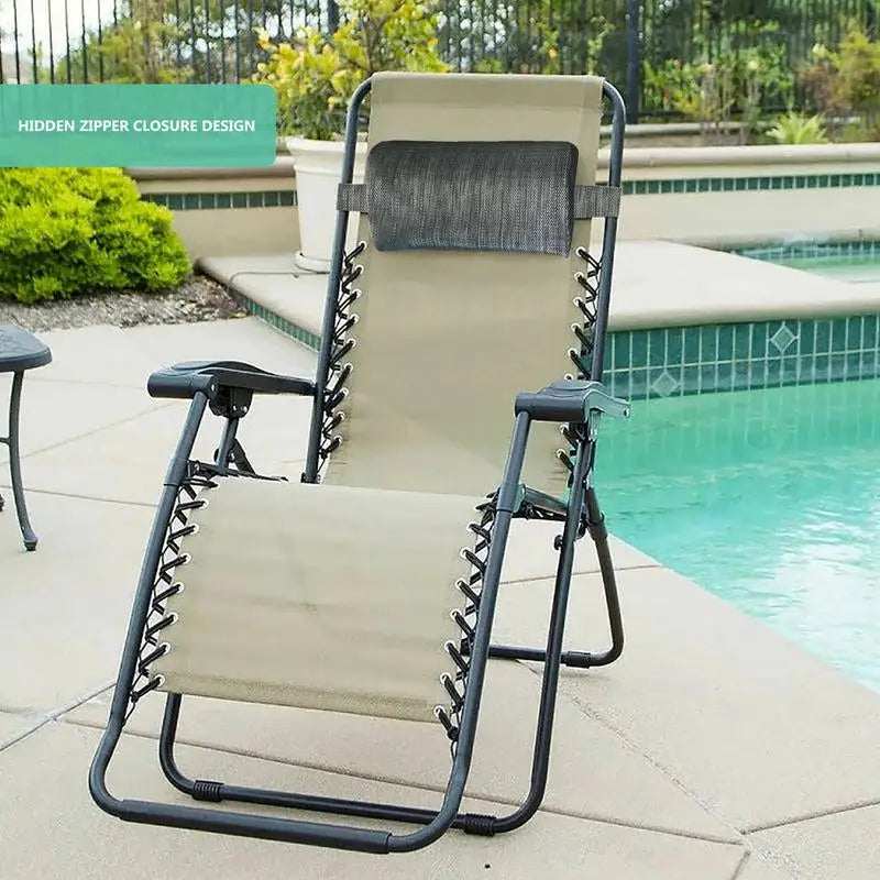Garden Lounger Headrest Pillow