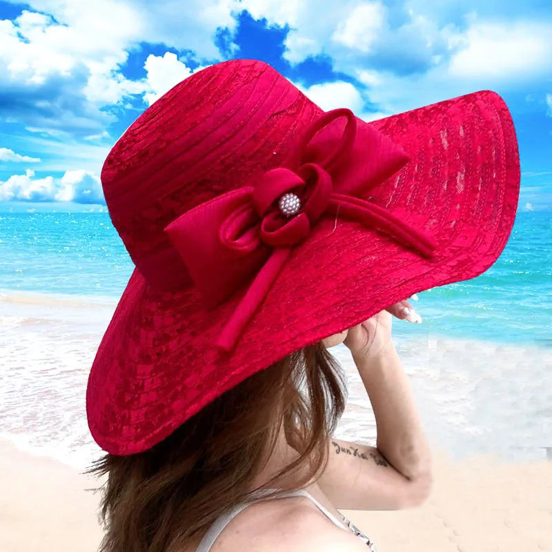 Large Brim Beach Hat