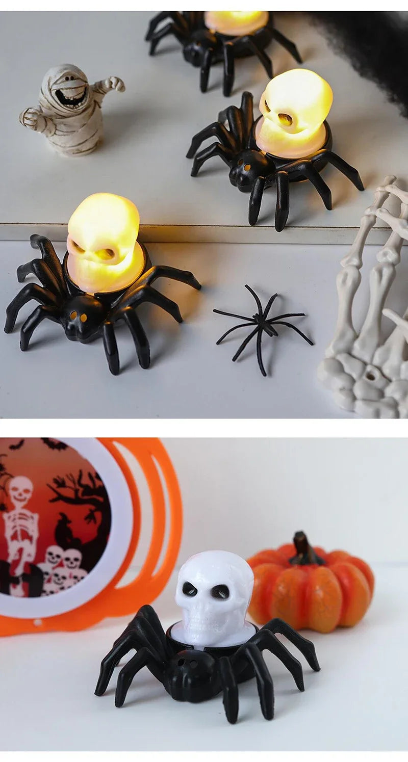 Halloween Spider LED Candle
