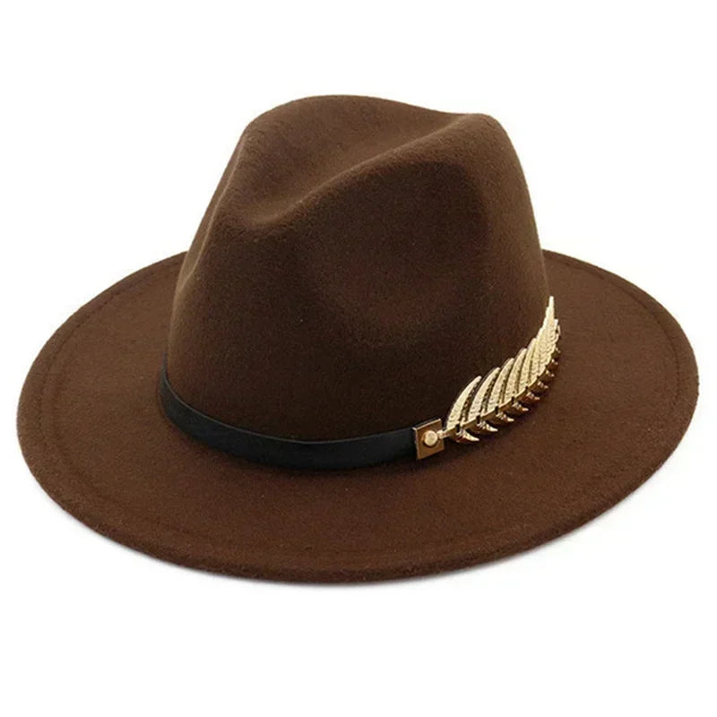 Vintage Wool Jazz Hat