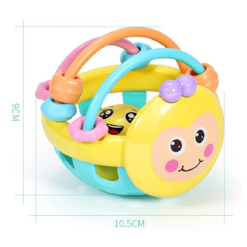 Soft Infant Teether & Rattle Toy