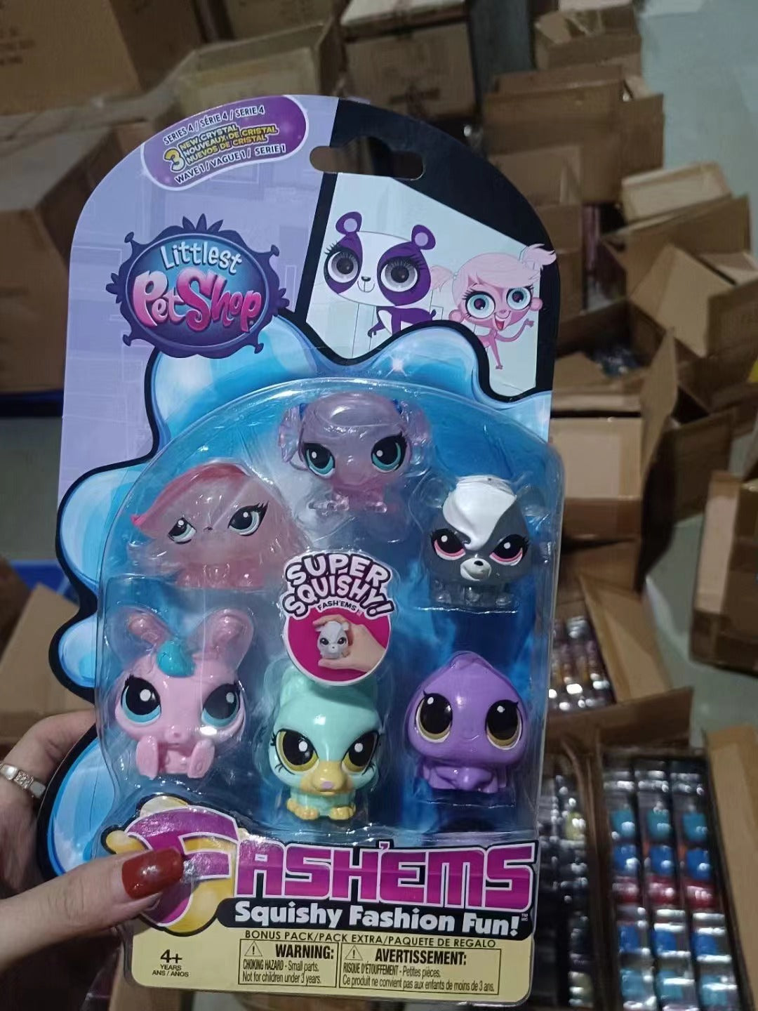 Cute Cartoon Cat & Dog PetShop Toy