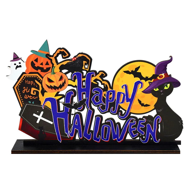 Halloween Wooden Signs & Ornaments