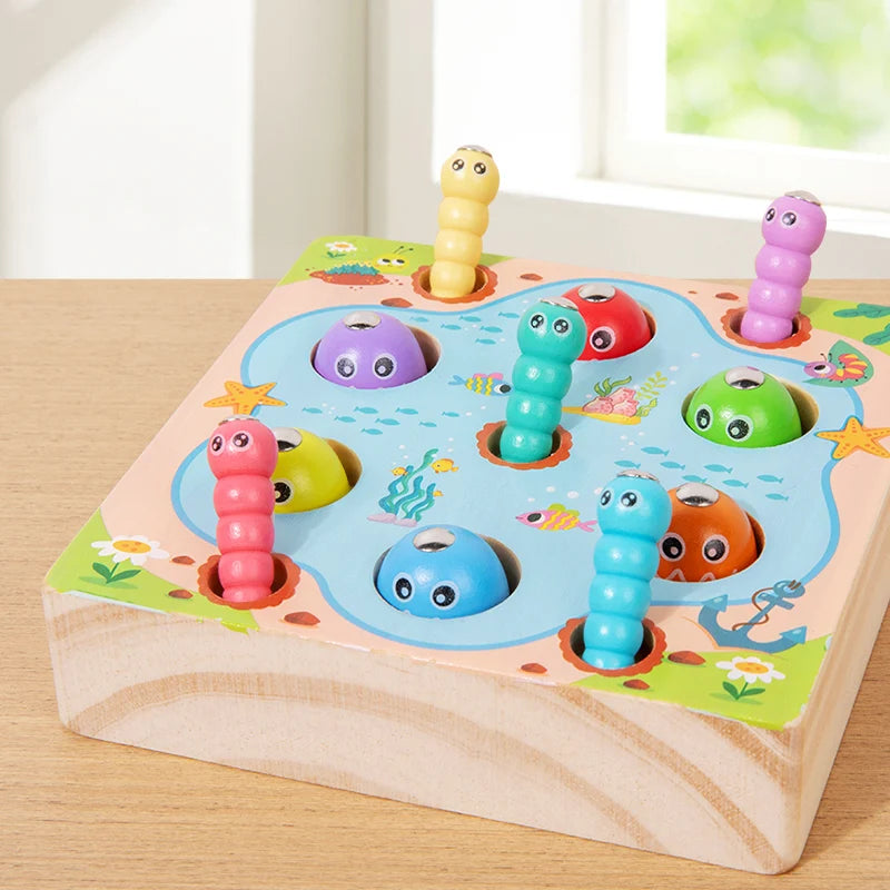 Kids Color Fishing Game Toy