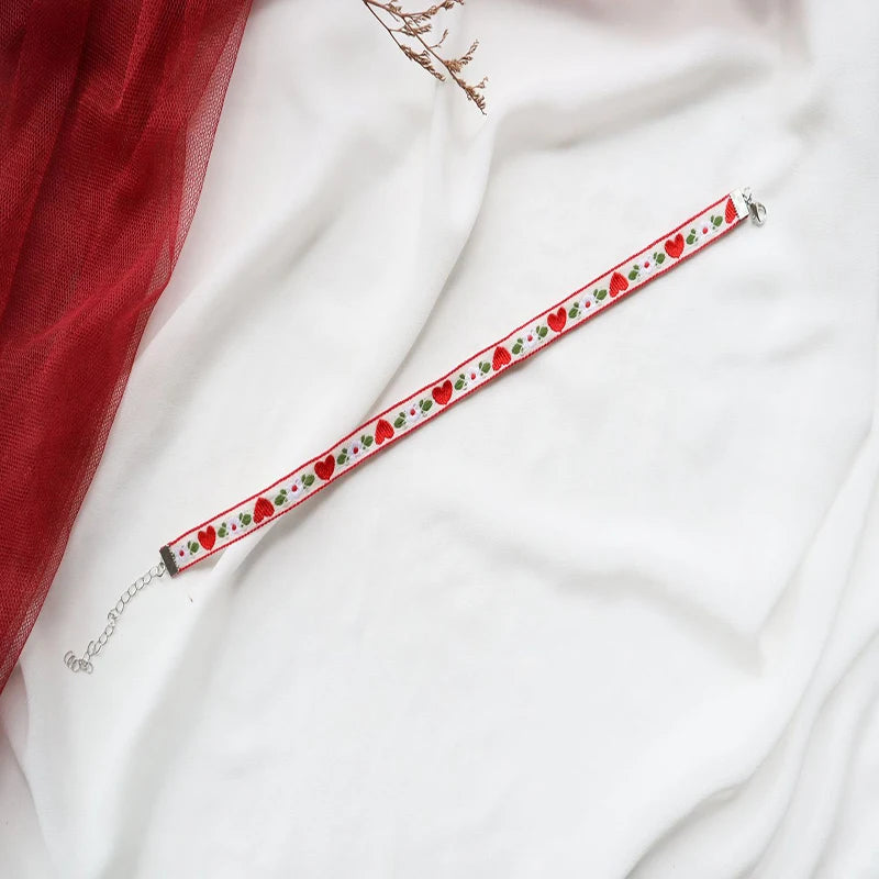 Fashion Velvet Lace Necklace – Women