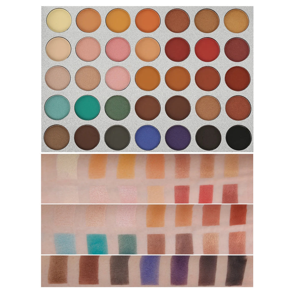 BEAUTY GLAZED 35-Color Makeup Palette