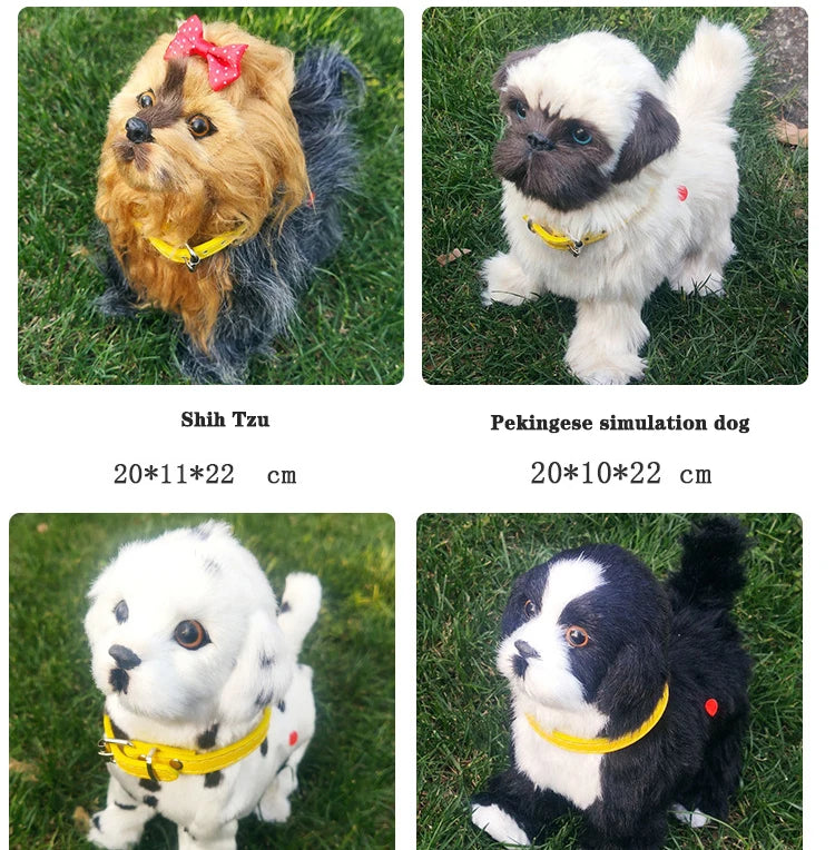 Electric Plush Robot Dog – Voice Control