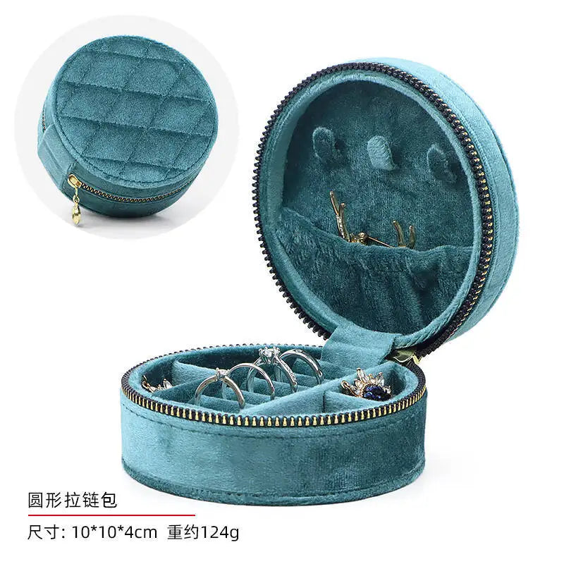 Exquisite Jewelry Organizer with Flip Cover