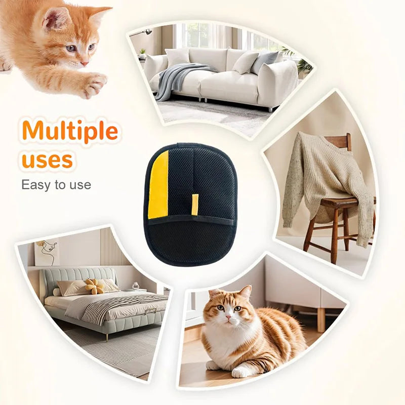 Pet Hair Cleaning & Grooming Gloves