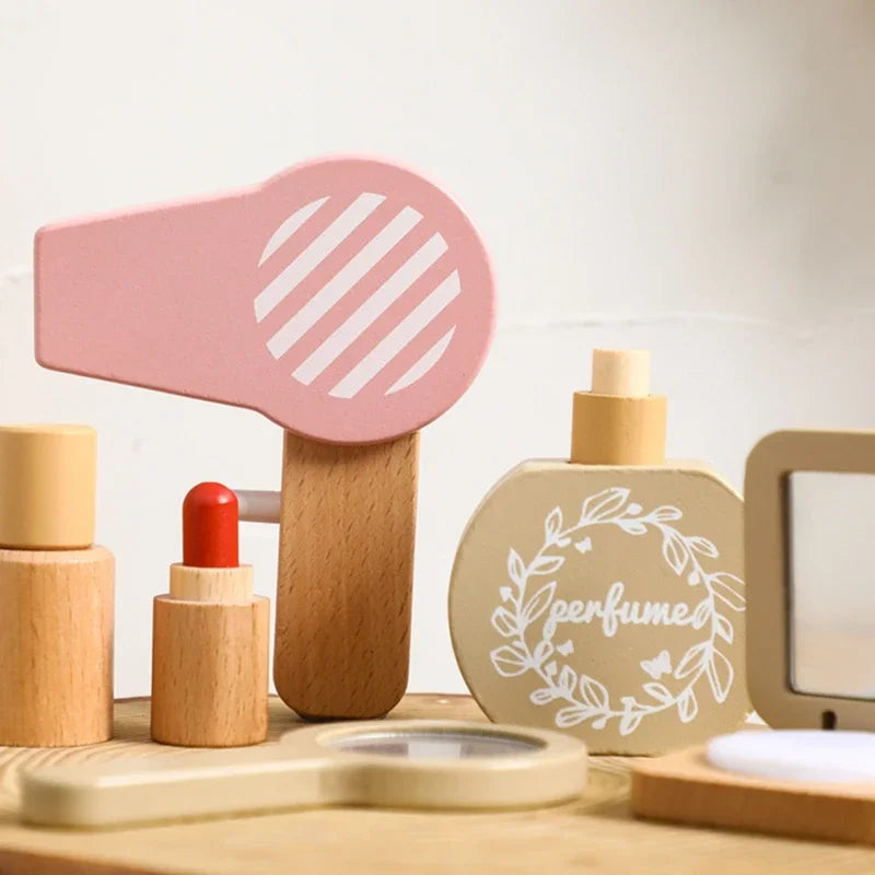 Wooden Makeup & Cosmetic Pretend Play Toys