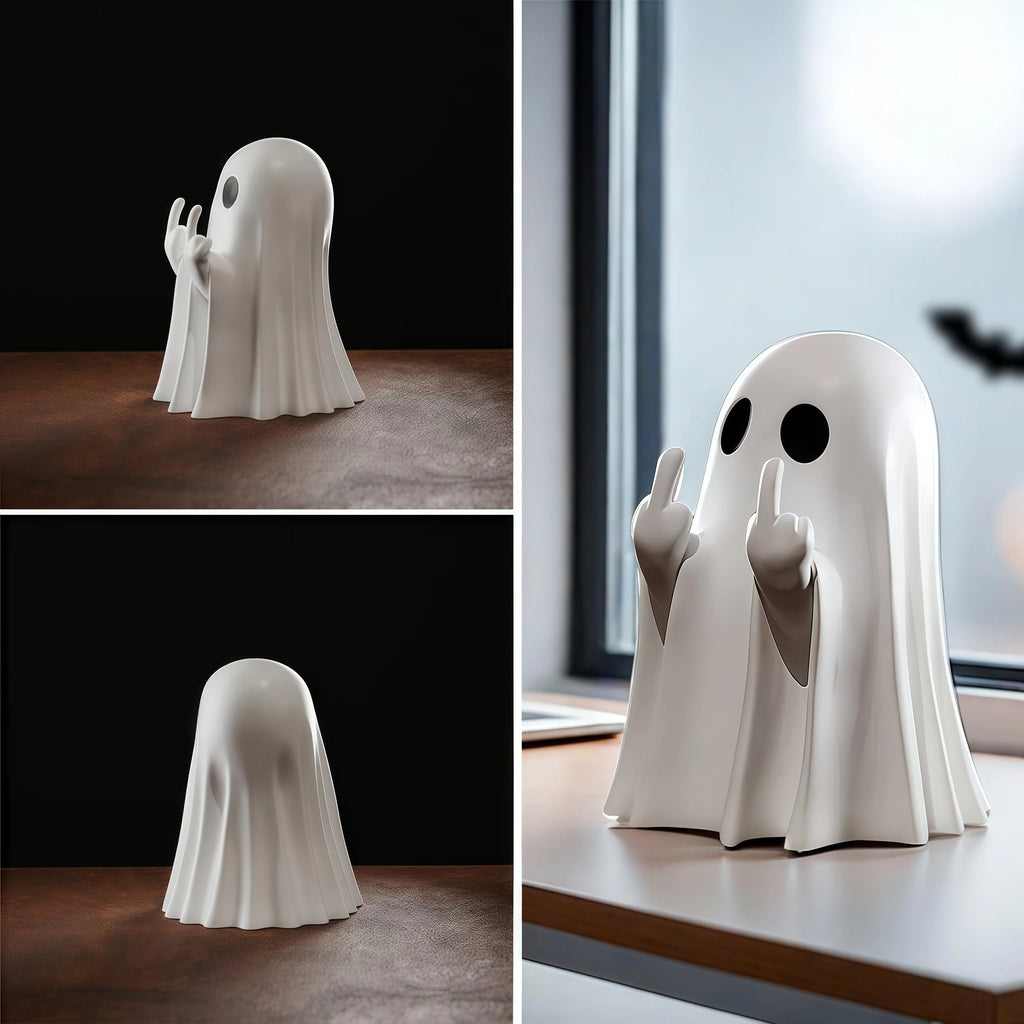 Halloween Cheeky Ghost Figurine