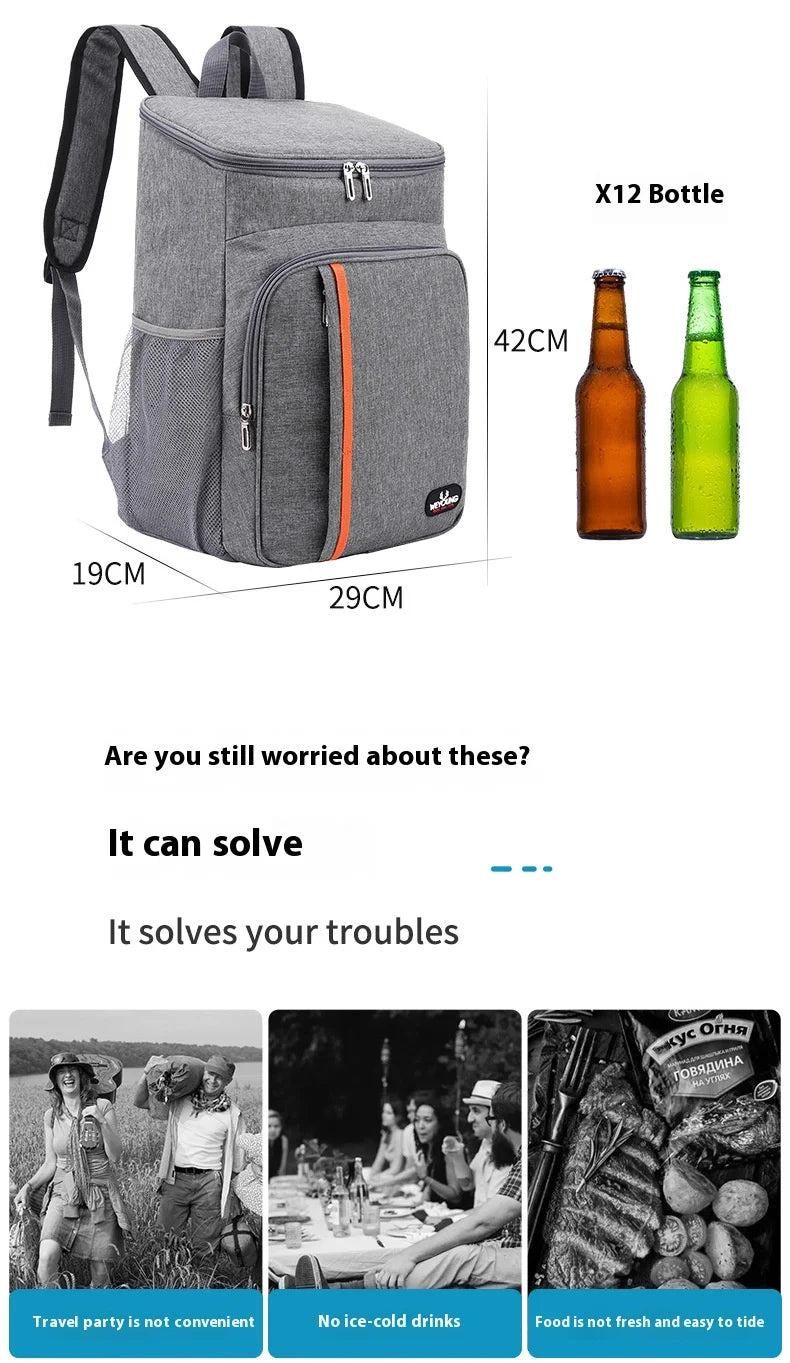 Thermal & Ice Waterproof Picnic Backpack