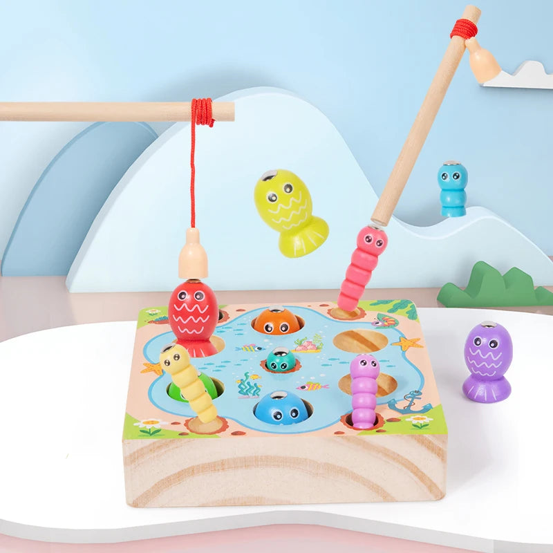 Kids Color Fishing Game Toy