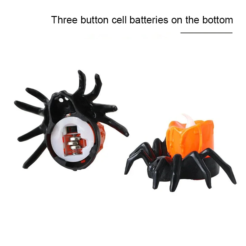 Halloween Spider LED Candle
