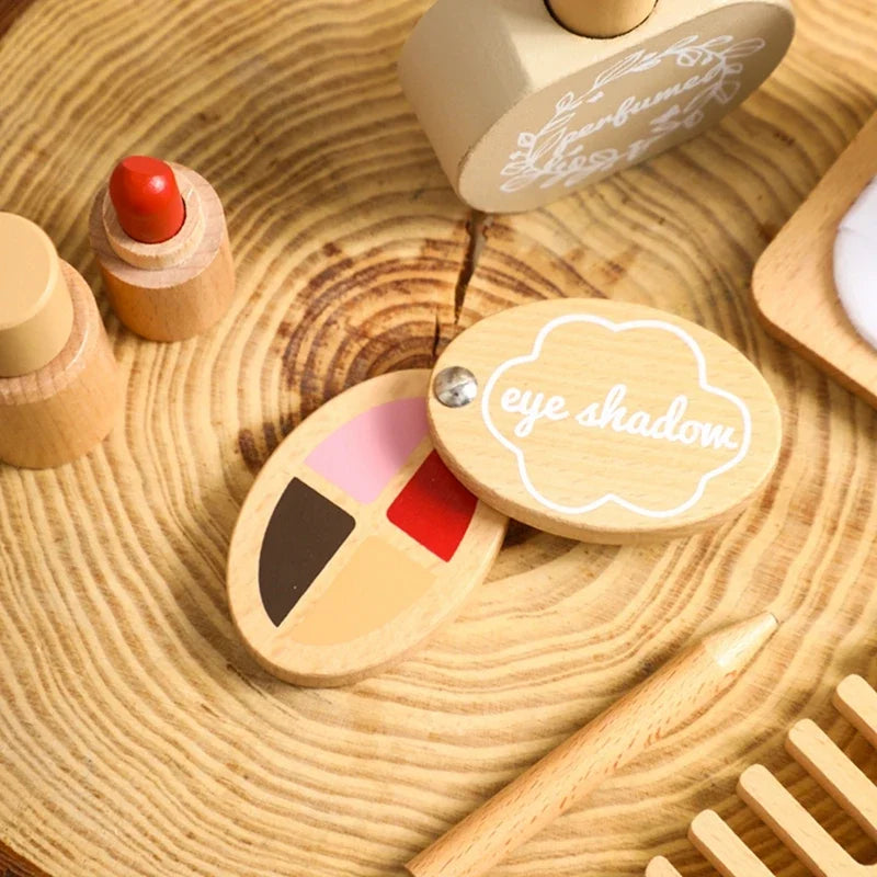 Wooden Makeup & Cosmetic Pretend Play Toys
