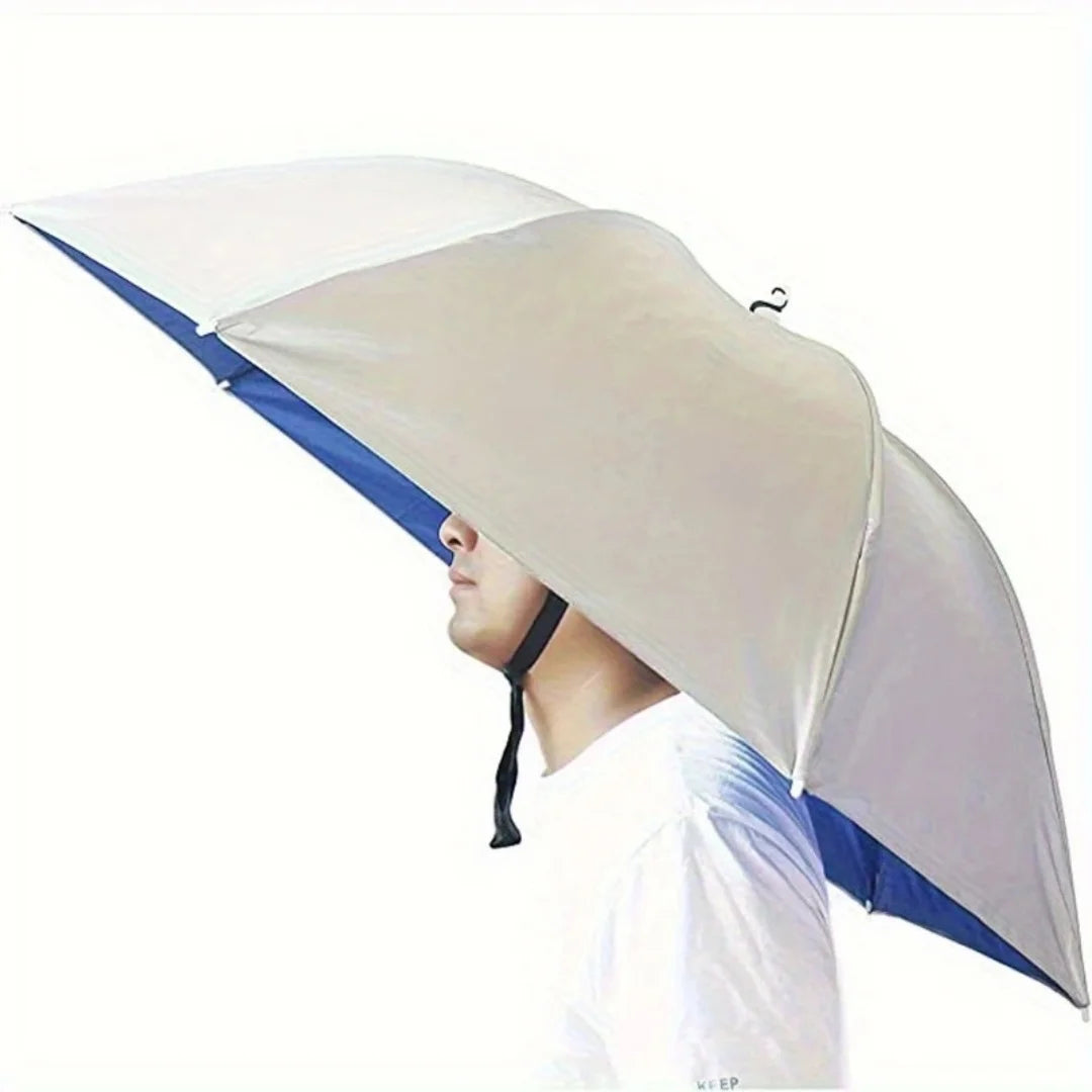 Large Foldable Outdoor Umbrella Hat