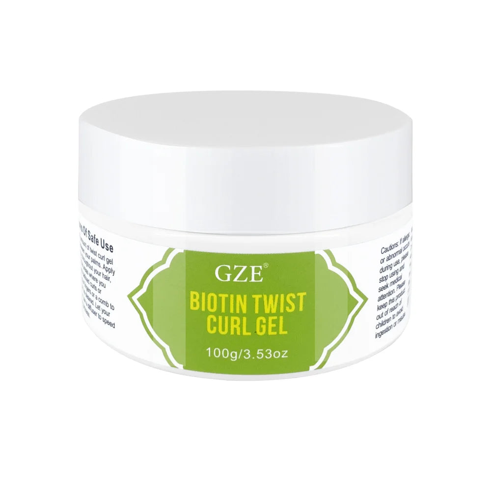 GZE Biotin Twist & Define Curl Gel - 100g/3.5oz