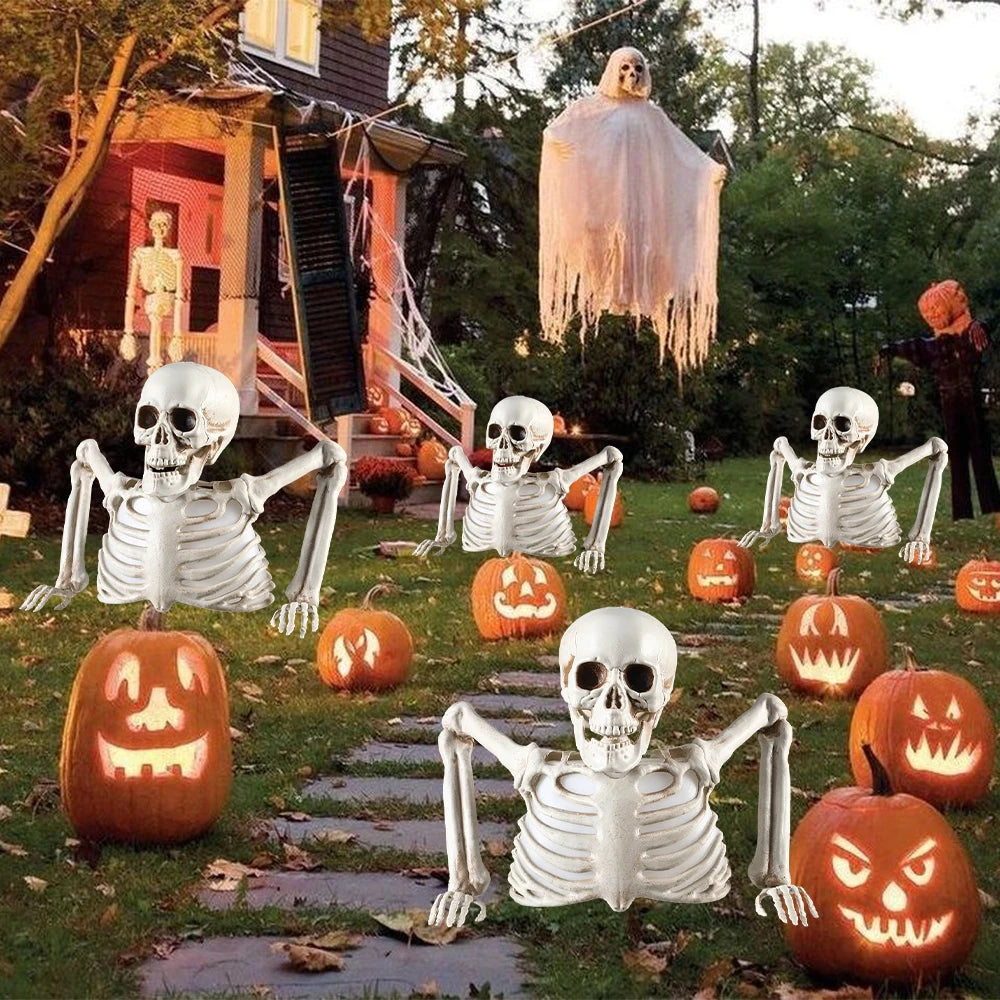 Halloween Light-Up Skeleton Torso