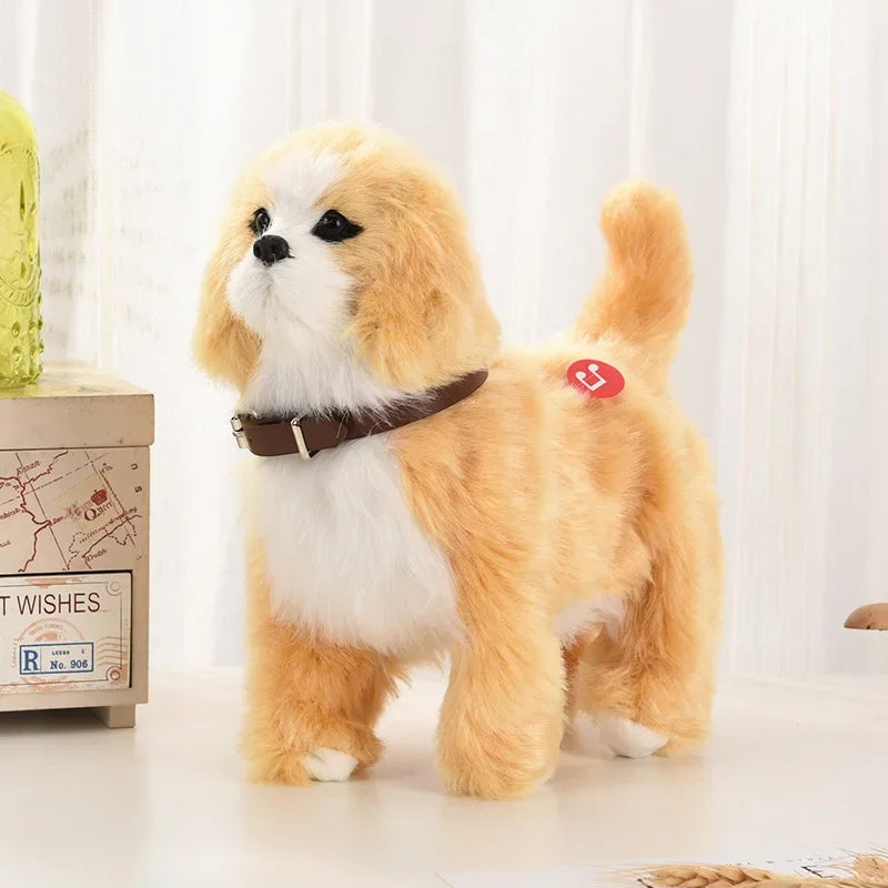 Electric Plush Robot Dog – Voice Control