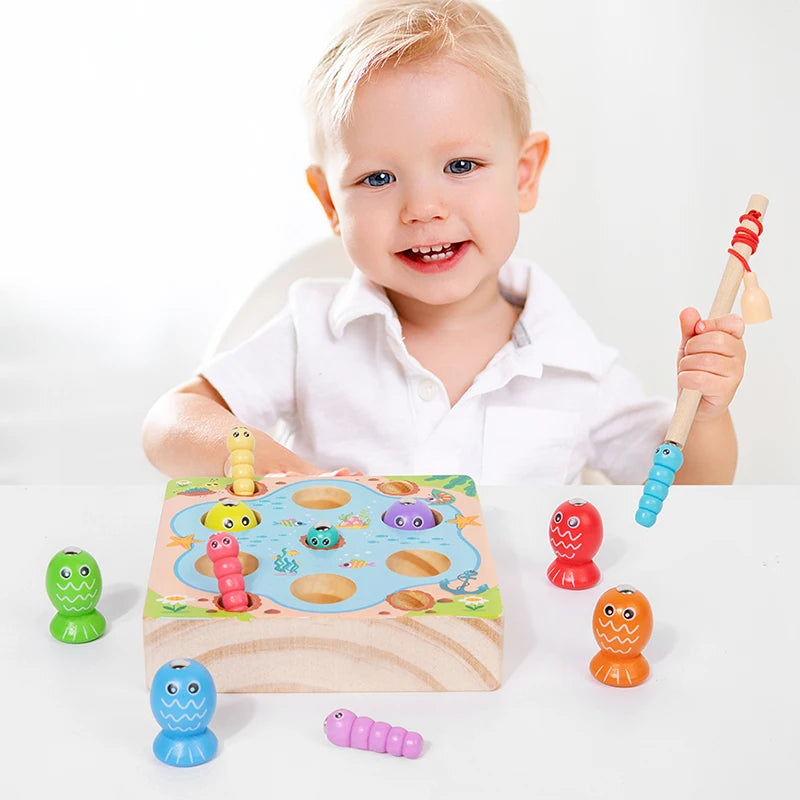 Kids Color Fishing Game Toy
