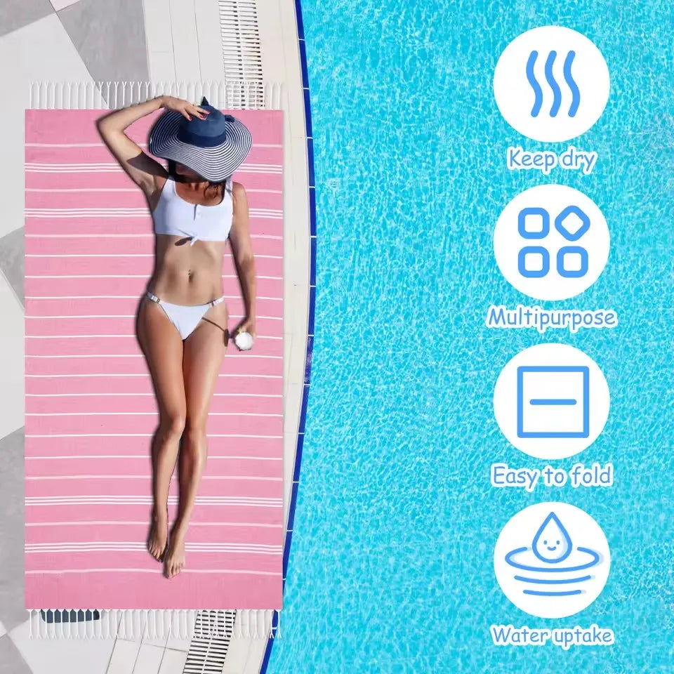 90×180cm Turkish Beach Towel ﻿
