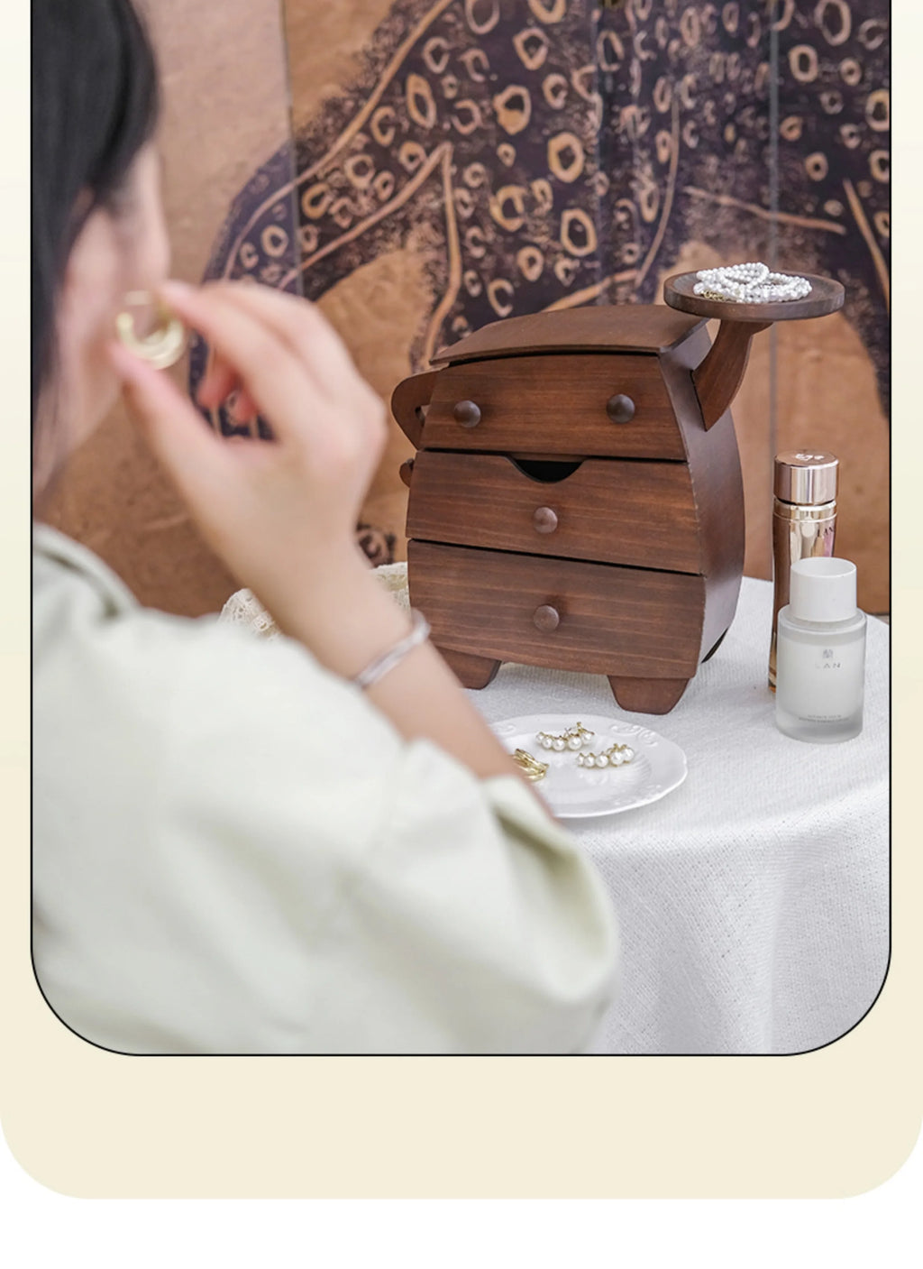 Luxury Wooden Jewelry Storage Box