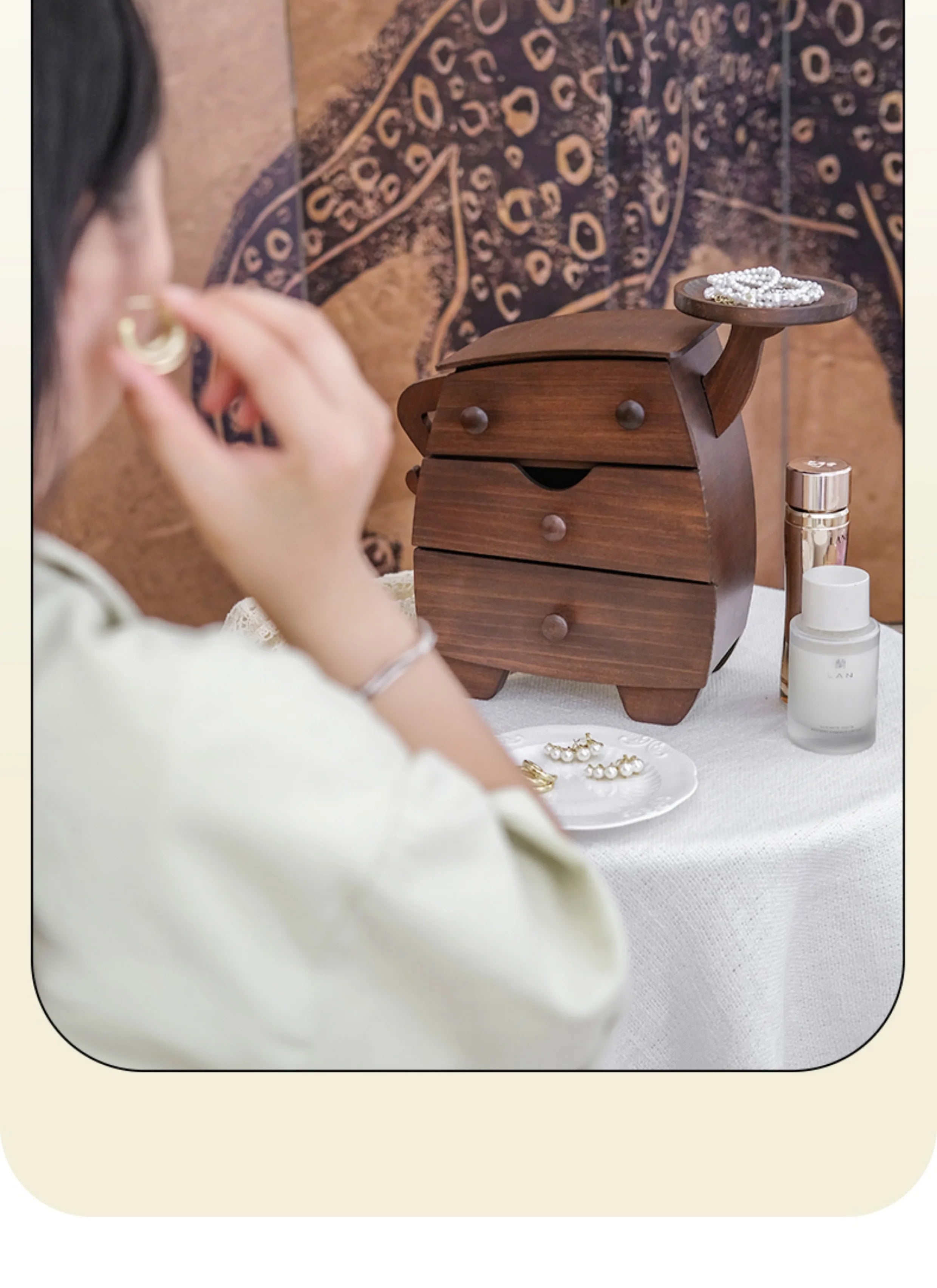 Luxury Wooden Jewelry Storage Box