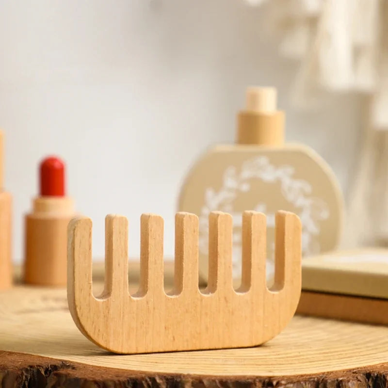Wooden Makeup & Cosmetic Pretend Play Toys