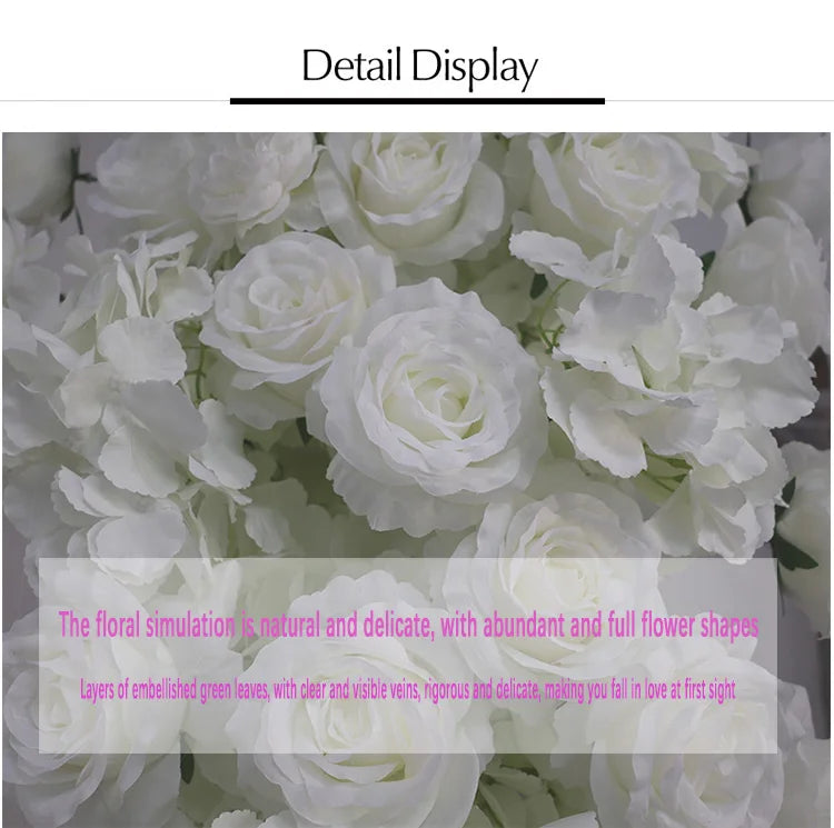 Artificial Rose Table Runner – Decor