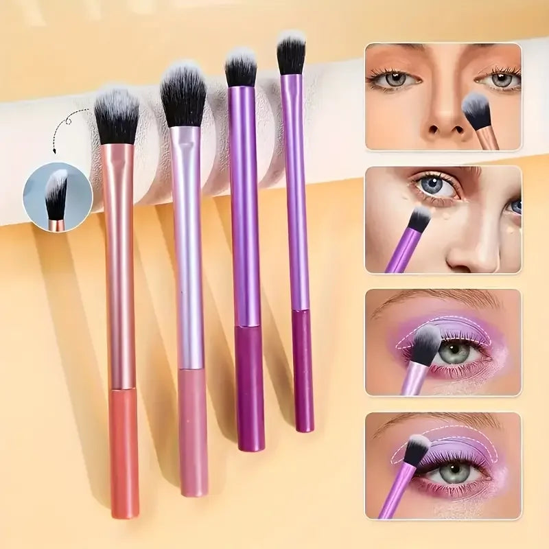 8pcs Makeup Brush Kit – Soft Synthetic